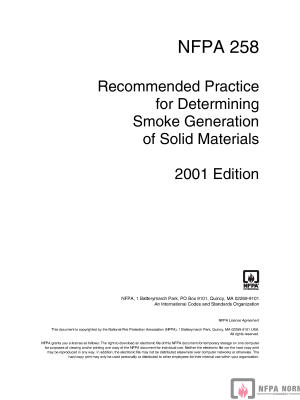 NFPA 258 PDF NFPA 258 PDF
